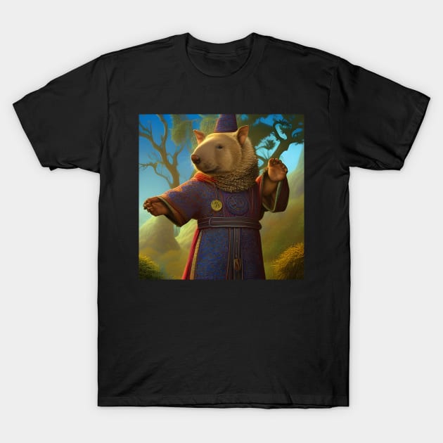 18th level Marsupialmancer! T-Shirt by TheWombatsDen